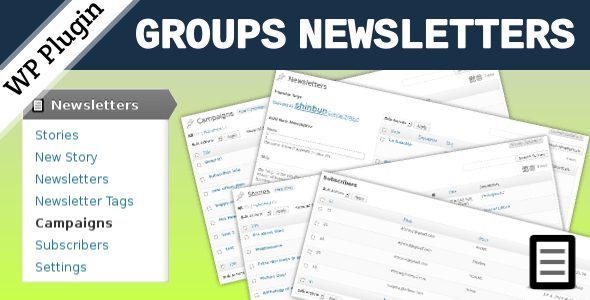 Groups-Newsletters