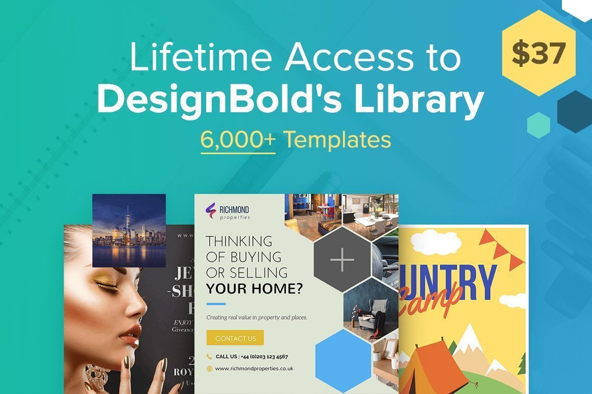 Lifetime Access to DesignBold's Library Deal