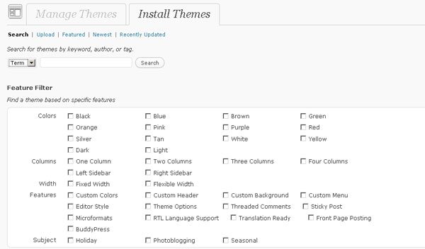 Search-Installed-Themes