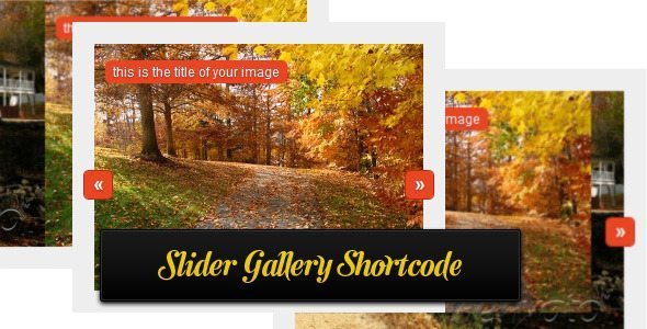 slider gallery shortcode