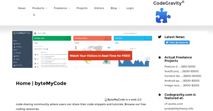Code Gravity Source Cose Search Engine