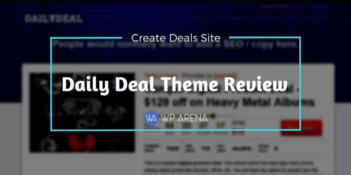 Daily Deal Theme Review