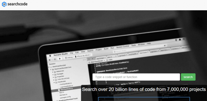 Searchcode Source Code Search Engine