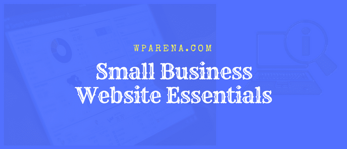 Small Business Website Essentials