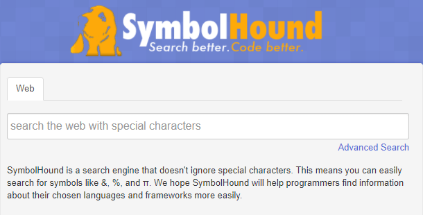 SymbolHound Source Code Search Engine